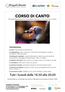 CORSO DI CANTO